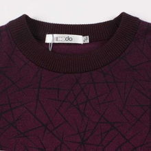 红豆秋冬新风尚 圆领羊毛薄款针织衫演绎红色魅力